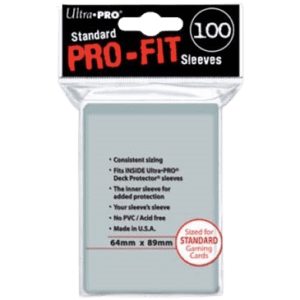Ultra PRO - Koszulki - Pro-Fit (Perfect Fit) Inner Sleeves 100 szt. (Standard Size)