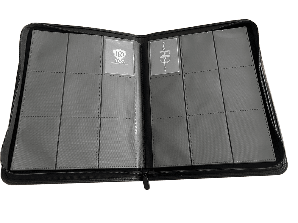 Resort Distribuciones - Binder - 9-Pocket Zippered Black - obrazek 2
