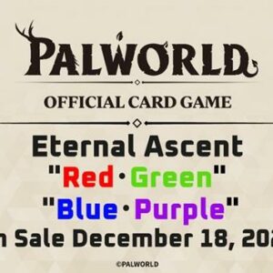 Palworld TCG - Trial Deck - TD04 - Eternal Ascent - Blue and Purple [EN]